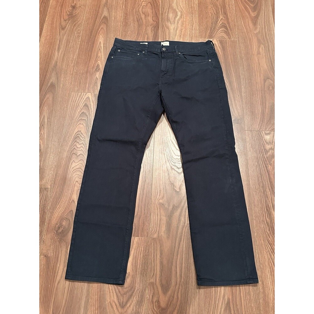 Men's Classic Black Chinos - Straight Fit